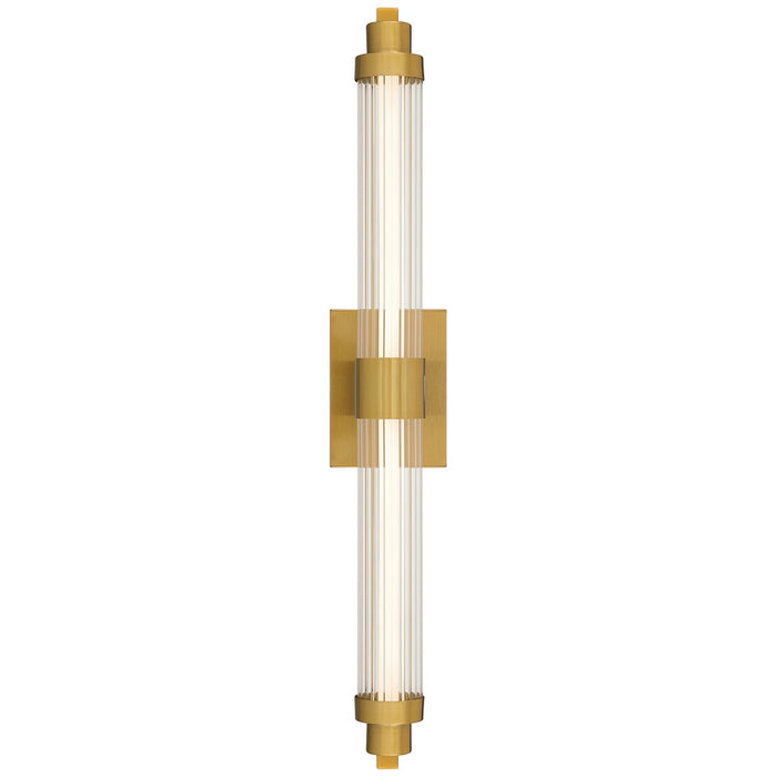 Access - 63003LEDDCS-ABB/CFR - LED Vanity - Julia - Antique Brushed Brass