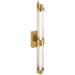 Access - 63003LEDDCS-ABB/CFR - LED Vanity - Julia - Antique Brushed Brass