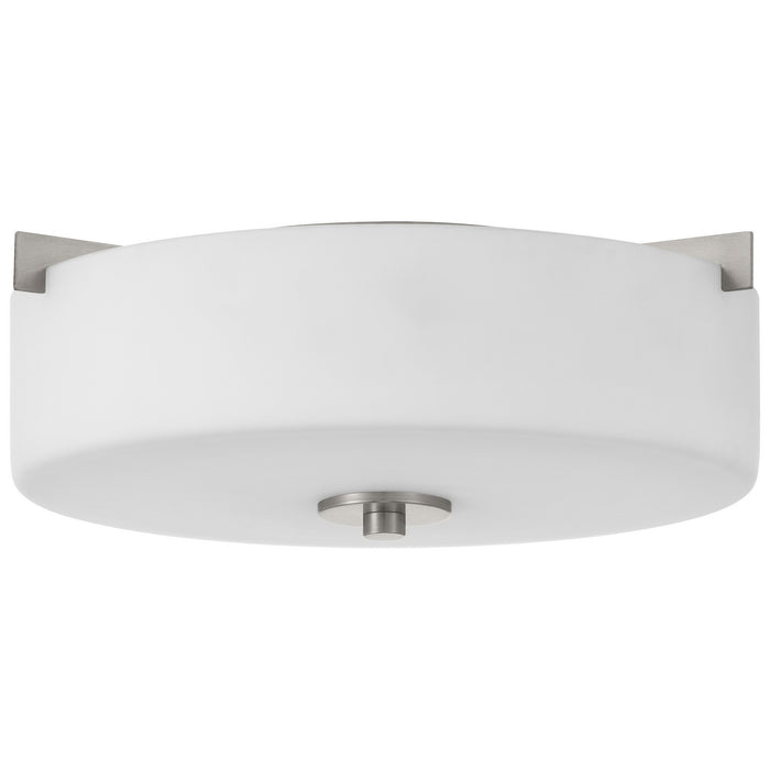 Access - 63038-BS/OPL - Two Light Flush Mount - Rachel - Brushed Steel
