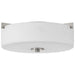 Access - 63038-BS/OPL - Two Light Flush Mount - Rachel - Brushed Steel