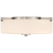 Access - 63038-BS/OPL - Two Light Flush Mount - Rachel - Brushed Steel