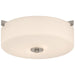 Access - 63038-BS/OPL - Two Light Flush Mount - Rachel - Brushed Steel