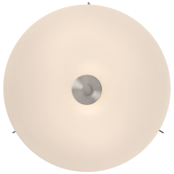 Access - 63038-BS/OPL - Two Light Flush Mount - Rachel - Brushed Steel