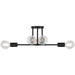 Access - 63044-MBL - Eight Light Semi Flush Mount - Nova - Matte Black