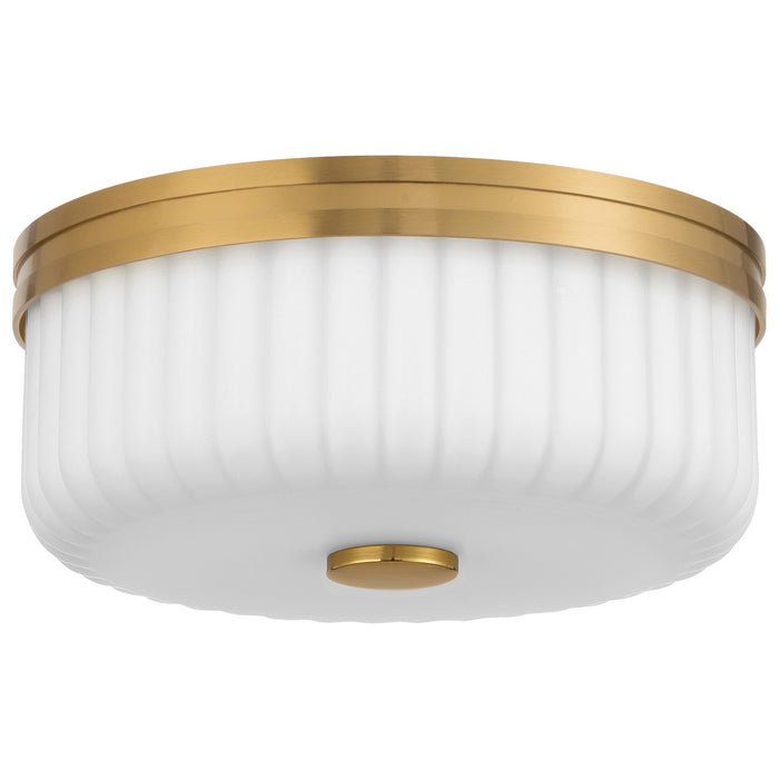 Access - 63048LEDDCS-AB/OPL - LED Flush Mount - Daniella - Antique Brass