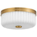 Access - 63048LEDDCS-AB/OPL - LED Flush Mount - Daniella - Antique Brass