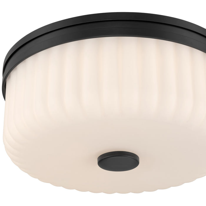 Access - 63048LEDDCS-MBL/OPL - LED Flush Mount - Daniella - Matte Black