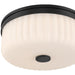 Access - 63048LEDDCS-MBL/OPL - LED Flush Mount - Daniella - Matte Black