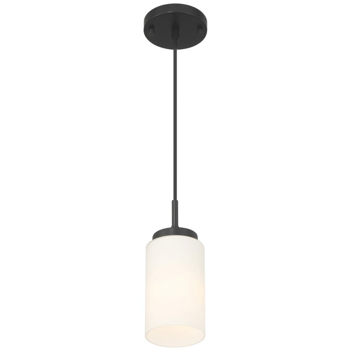 Access - 63082-MBL/OPL - One Light Pendant - Iris - Matte Black