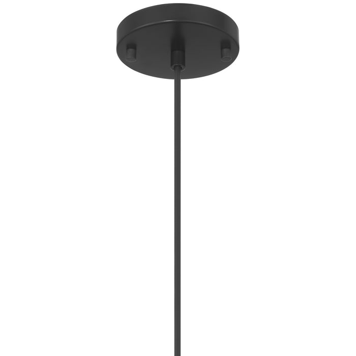 Access - 63082-MBL/OPL - One Light Pendant - Iris - Matte Black