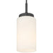 Access - 63082-MBL/OPL - One Light Pendant - Iris - Matte Black