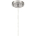 Access - 63082-BS/OPL - One Light Pendant - Iris - Brushed Steel