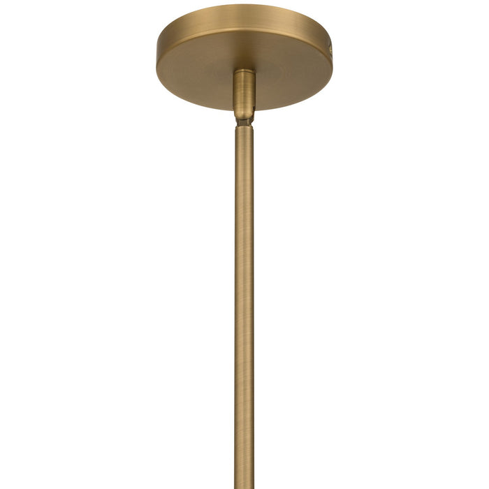 Access - 63092-ABB/CRB - One Light Pendant - Swirl - Antique Brushed Brass