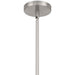Access - 63092-BS/CRB - One Light Pendant - Swirl - Brushed Steel