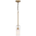 Access - 63094-ABB/CFR - One Light Pendant - Ole' - Antique Brushed Brass