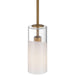 Access - 63094-ABB/CFR - One Light Pendant - Ole' - Antique Brushed Brass