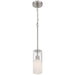 Access - 63094-BS/CFR - One Light Pendant - Ole' - Brushed Steel