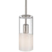 Access - 63094-BS/CFR - One Light Pendant - Ole' - Brushed Steel