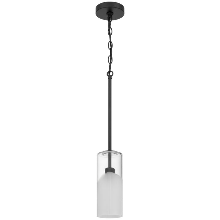Access - 63094-MBL/CFR - One Light Pendant - Ole' - Matte Black