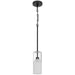 Access - 63094-MBL/CFR - One Light Pendant - Ole' - Matte Black