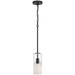 Access - 63094-MBL/CFR - One Light Pendant - Ole' - Matte Black