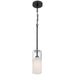 Access - 63094-MBL/CFR - One Light Pendant - Ole' - Matte Black