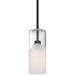 Access - 63094-MBL/CFR - One Light Pendant - Ole' - Matte Black