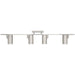 Access - 63104LEDDLP-BS - LED Track - Prado - Brushed Steel