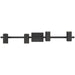 Access - 63104LEDDLP-MBL - LED Track - Prado - Matte Black