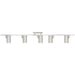 Access - 63105LEDDLP-BS - LED Track - Prado - Brushed Steel