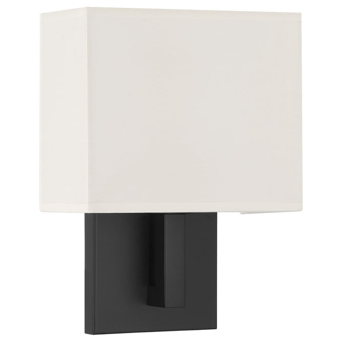 Access - 64061LEDDLP-MBL/WH - LED Wall Sconce - Mid Town - Matte Black