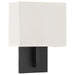 Access - 64061LEDDLP-MBL/WH - LED Wall Sconce - Mid Town - Matte Black