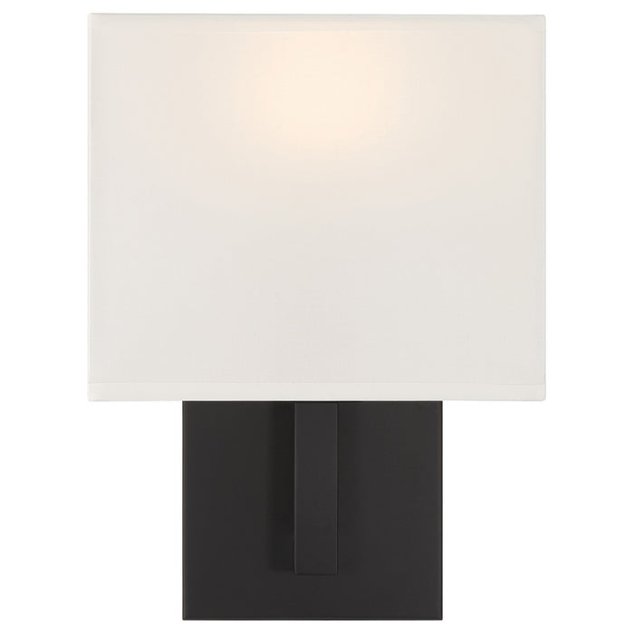 Access - 64061LEDDLP-MBL/WH - LED Wall Sconce - Mid Town - Matte Black