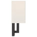 Access - 64061LEDDLP-MBL/WH - LED Wall Sconce - Mid Town - Matte Black