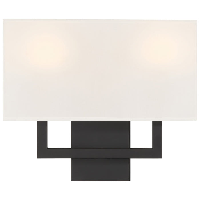 Access - 64062LEDDLP-MBL/WH - LED Wall Sconce - Mid Town - Matte Black