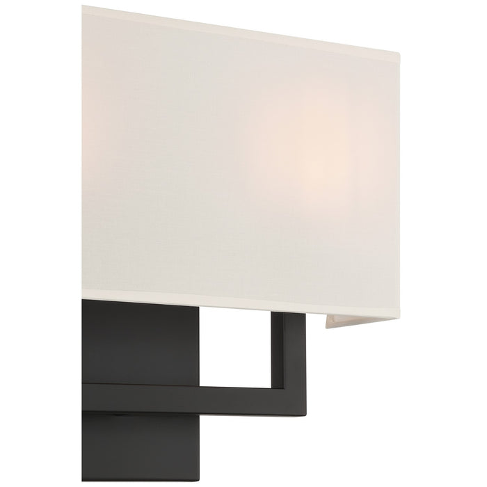 Access - 64062LEDDLP-MBL/WH - LED Wall Sconce - Mid Town - Matte Black