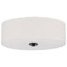 Access - 64063LEDDLP-MBL/WH - LED Flush Mount - Mid Town - Matte Black