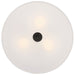 Access - 64063LEDDLP-MBL/WH - LED Flush Mount - Mid Town - Matte Black