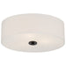 Access - 64063LEDDLP-MBL/WH - LED Flush Mount - Mid Town - Matte Black