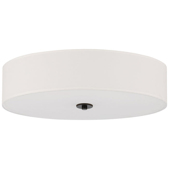 Access - 64064LEDDLP-MBL/WH - LED Flush Mount - Mid Town - Matte Black