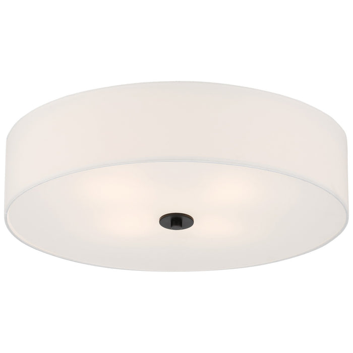 Access - 64064LEDDLP-MBL/WH - LED Flush Mount - Mid Town - Matte Black