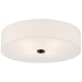 Access - 64064LEDDLP-MBL/WH - LED Flush Mount - Mid Town - Matte Black