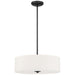 Access - 64065LEDDLP-MBL/WH - LED Pendant or Semi-Flush - Mid Town - Matte Black