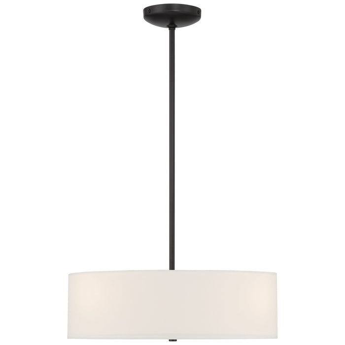 Access - 64065LEDDLP-MBL/WH - LED Pendant or Semi-Flush - Mid Town - Matte Black