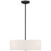 Access - 64065LEDDLP-MBL/WH - LED Pendant or Semi-Flush - Mid Town - Matte Black