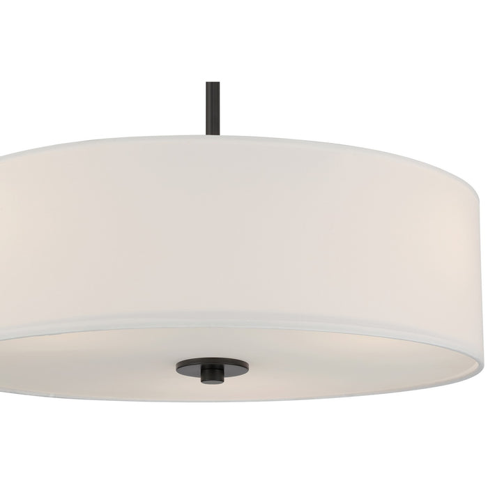 Access - 64065LEDDLP-MBL/WH - LED Pendant or Semi-Flush - Mid Town - Matte Black