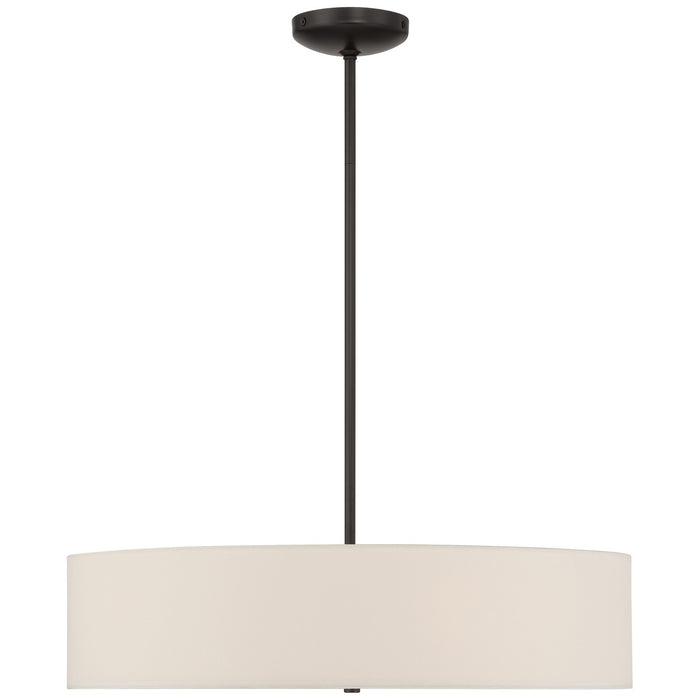 Access - 64066LEDDLP-MBL/WH - LED Pendant or Semi-Flush - Mid Town - Matte Black