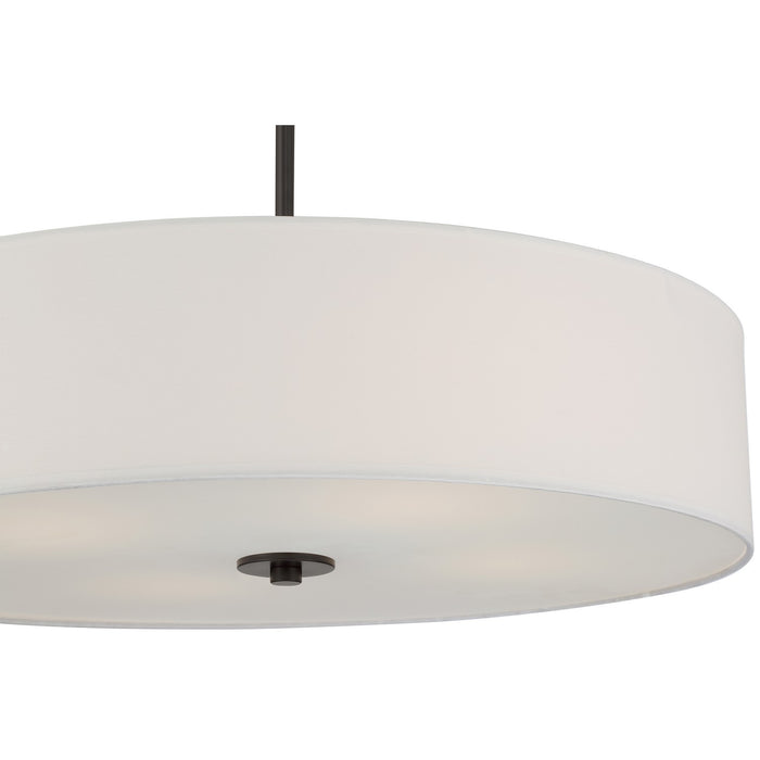 Access - 64066LEDDLP-MBL/WH - LED Pendant or Semi-Flush - Mid Town - Matte Black