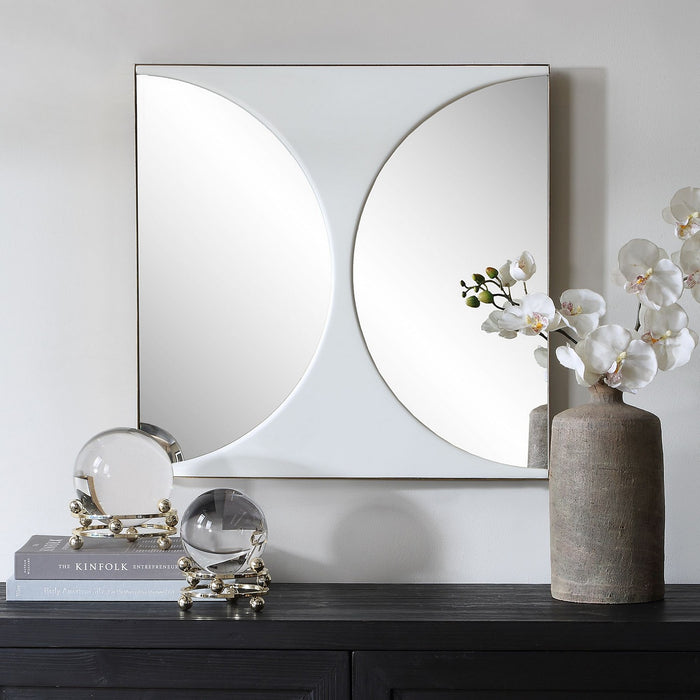 Uttermost - 03508 - Wall Decor - New Moon - White