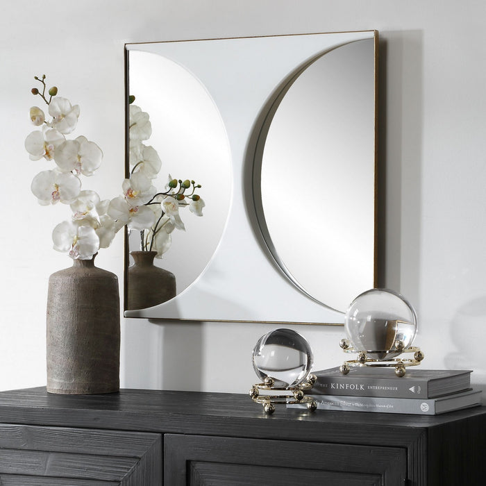 Uttermost - 03508 - Wall Decor - New Moon - White